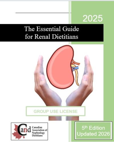 Product Name: The Essential Guide for Renal Dietitians - Group Licence Option